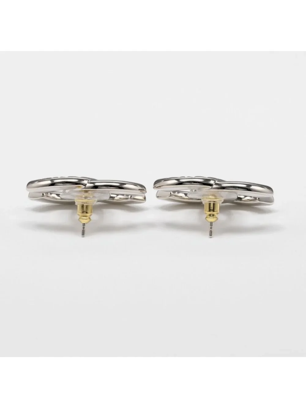 Chanel CC Logo Earrings